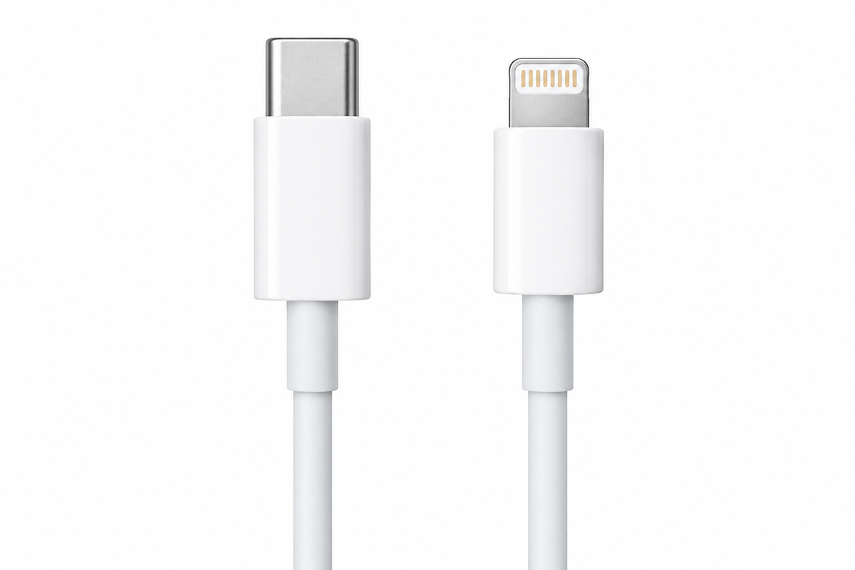 Câble USB-C Lightning - Droit
